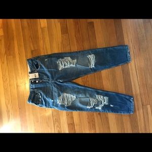 Top shop ripped bf jeans